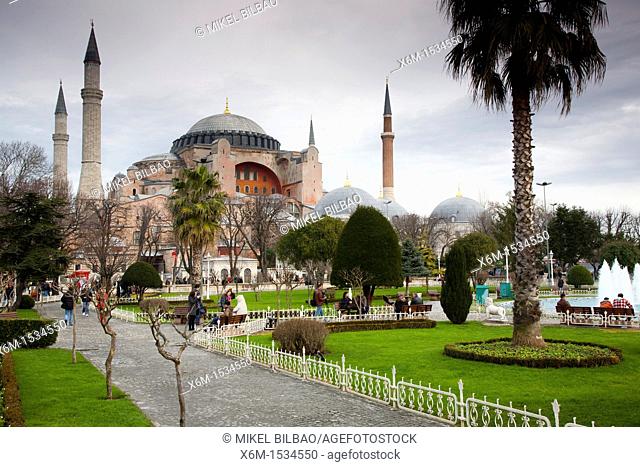 Hagia Sophia or Ayasofya  Istanbul, Turkey