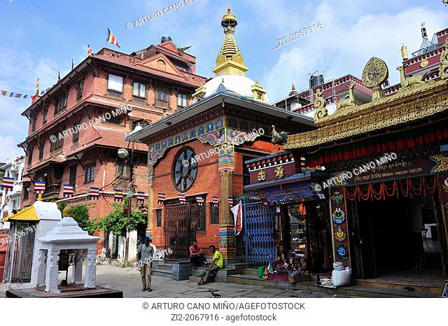 Kathesimbhu temple, Kathmandu, Nepal