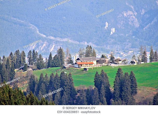 Farm in the Swiss Alpes