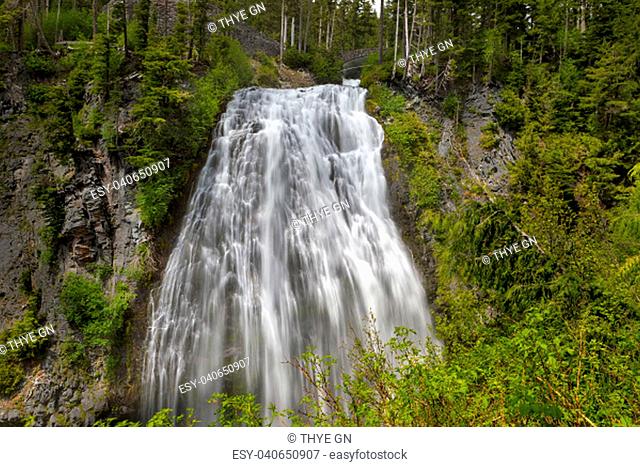 Narada Falls in Mount Rainier National Paek Washington State
