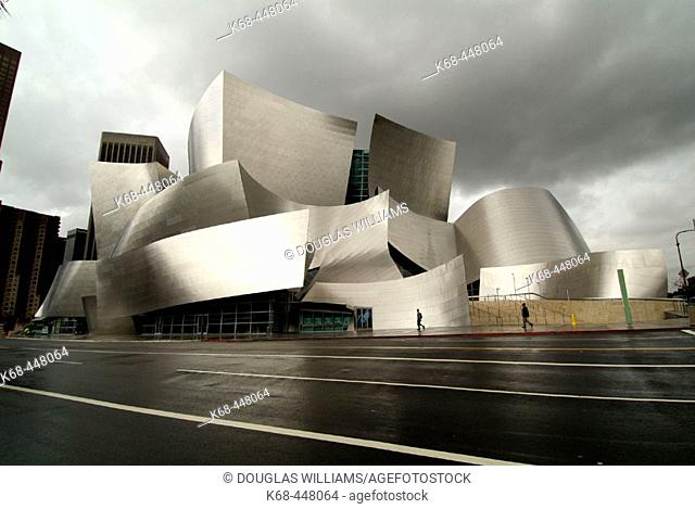 Walt Disney Concert Hall. Frank Gehry, architect. Los Angeles, California. USA