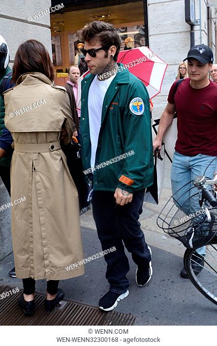 Chiara Ferragni out and about with her boyfriend Fedez Featuring: Fedez Where: Milan, Italy When: 15 Sep 2017 Credit: WENN.com