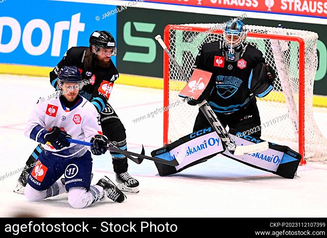 Ice Hockey Champions League playoffs, 2nd leg return game: Vitkovice Ridera vs Pelicans Lahti, in Ostrava, Czech Republic, November 21, 2023