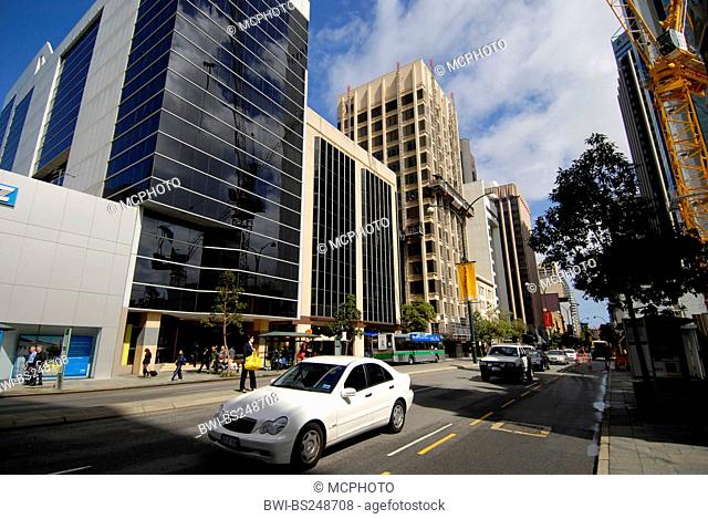 street in Perth, Australia, Western Australia, Perth