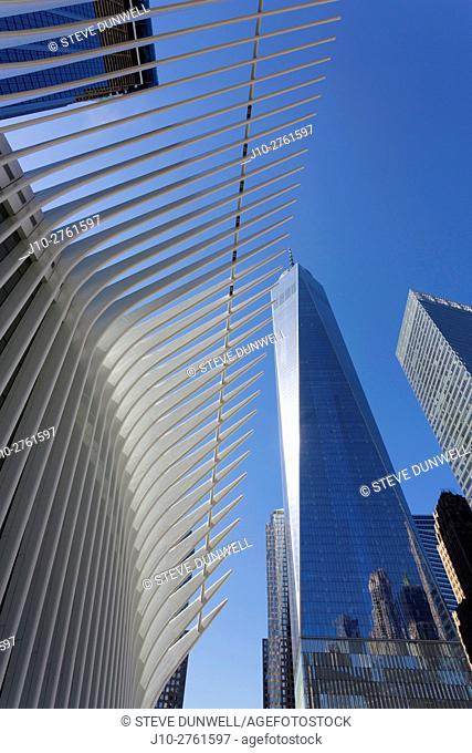 Oculus (architect = Calatrava), World Trade Center, New York City, USA
