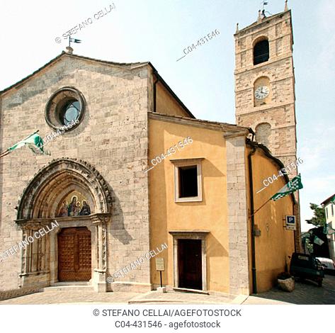 Collegiate church of San Leonardo and Sant Cassiano, San Casciano dei Bagni. Tuscany, Italy