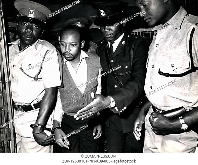 Dec. 12, 1968 - Nahashon Isaac Njenga Njorogo, the man charged for the murder of Tom Mboya on July 5th in a Nairobi main street