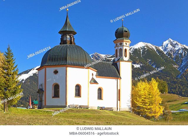 Austria, Tyrol, Seefeld (village), Seekirchl (church)