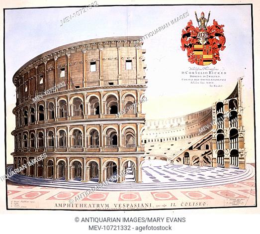 Amphiteatrum Vespasiani - Colosseum in Rome, Italy