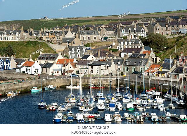 Harbour, Findochty, Moray, Scotland