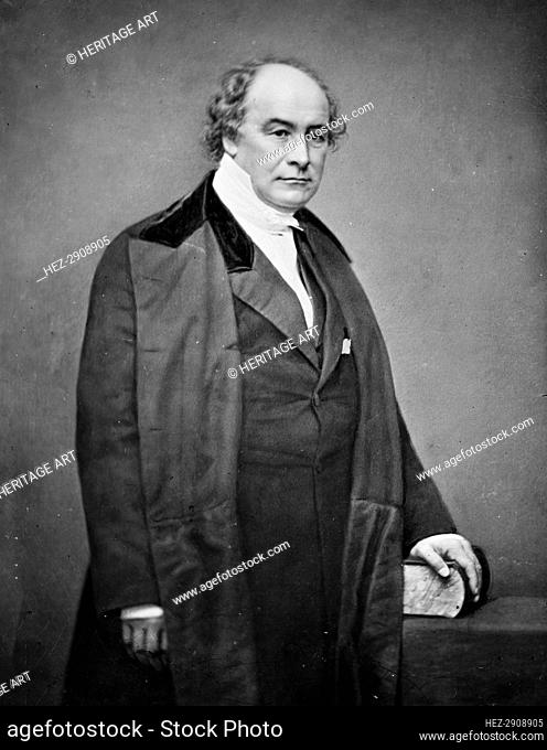 Rev. Francis Lister Hawks, between 1855 and 1865. Creator: Unknown