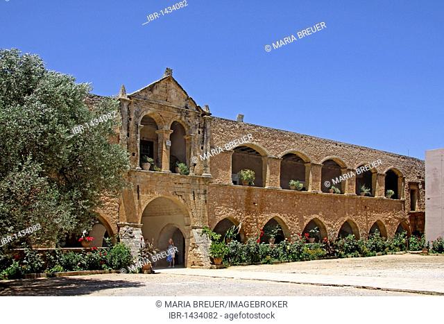 Arkadi Monastery, Moni Arkadi, National Monument, Crete, Greece, Europe