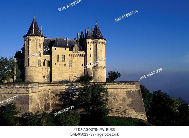 Chateau de Saumur, Loire Valley (UNESCO World Heritage List, 2000), Centre-Val de Loire. France, 10th-16th century