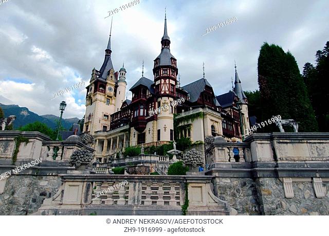Pele Castle, Transylvania, Romania, Europe
