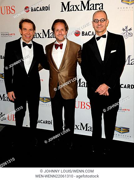 2015 YoungArts Backyard Ball at YoungArts Campus - Arrivals Featuring: Jeff Koons, Paul Lehr Where: Miami, Florida, United States When: 11 Jan 2015 Credit:...
