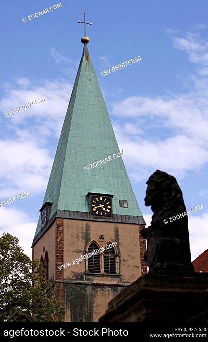 St. Marien Lemgo (Kirchturm scharf)
