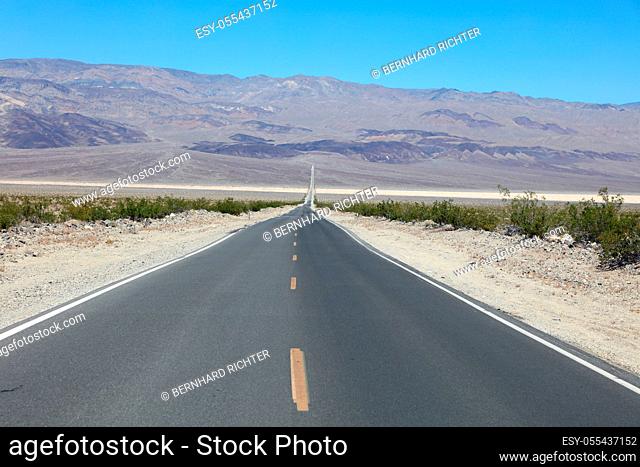 death valley, highway, death valley national park