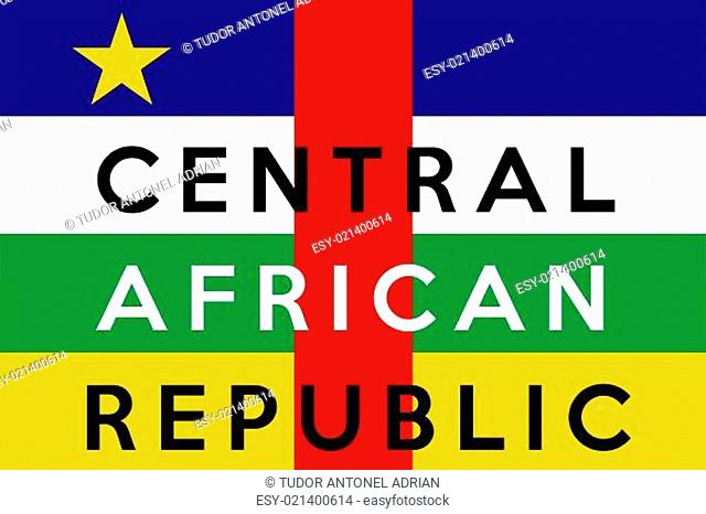 flag of central african republic