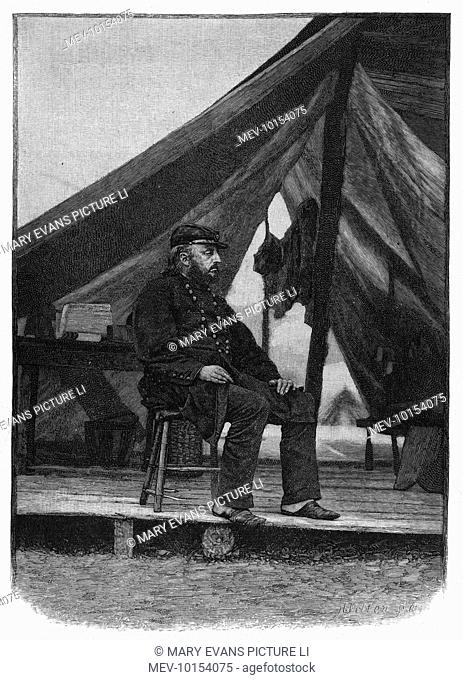 BENJAMIN FRANKLIN BUTLER U.S. military commander, photographed while commanding the New Orleans expedition, 1864