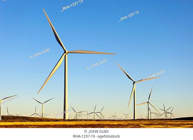 Wind Turbines, Whitelee Wind Farm, East Renfrewshire, Scotland, United Kingdom, Europe