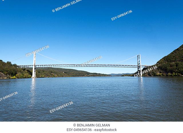 The Bear Mountain Bridge is a toll suspension bridge in New York State, carrying US 6/US 202 across the Hudson River between Rockland/Orange Counties and...