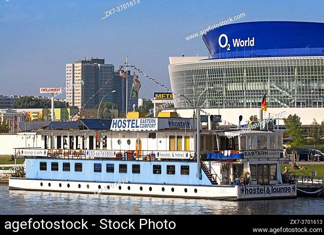 Berlin O2 World Spree Hostel Eastern Comfort. The hostel boats 'Eastern Comfort & Western Comfort', looks forward to welcoming you onboard with its unusual...