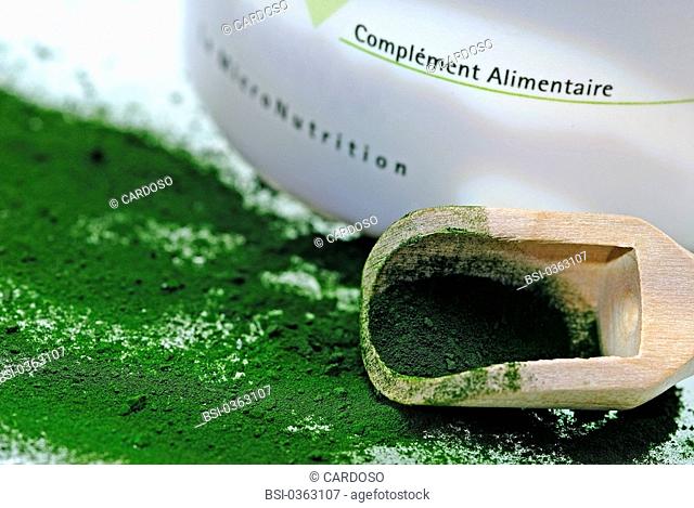 HERBAL MEDICINE Spirulina is a seaweed very rich in proteins and diverse minerals that grows in fresh water