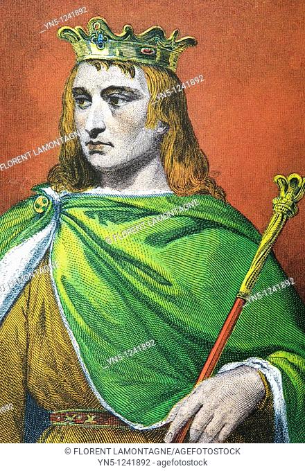 CHILPERIC II -721  King merovingian of France and Neustria