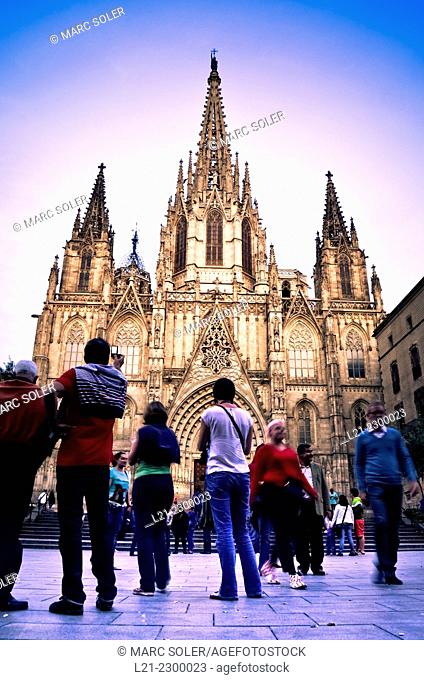 Cathedral of the Holy Cross and Saint Eulalia, also known Barcelona Cathedral