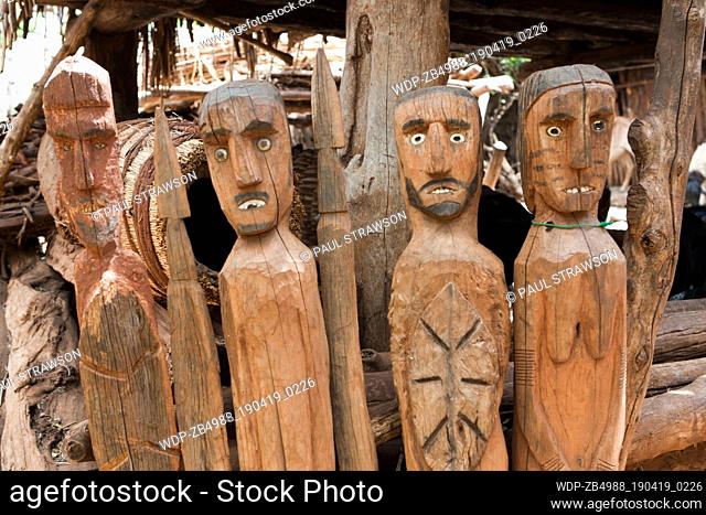 Waga's are carved wooden figures made by the Konso people of southern Ethiopia