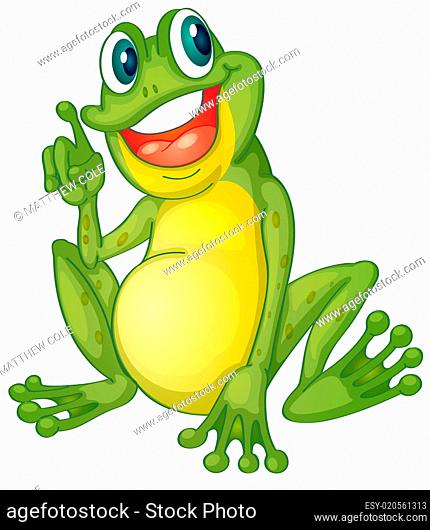 Cartoon frog character Stock Photos and Images | agefotostock