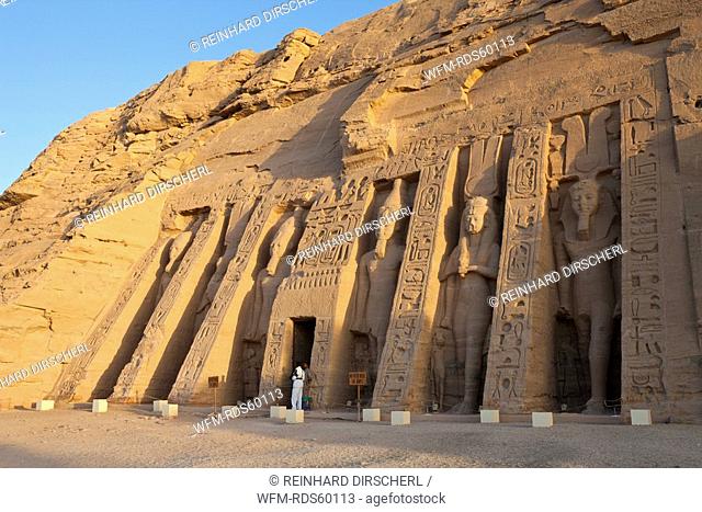 Small Hathor Temple of Nefertari, Abu Simbel, Egypt