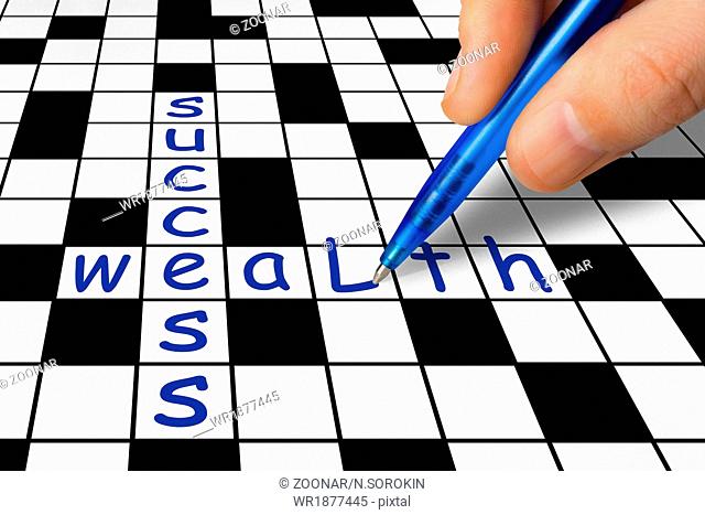 Crossword - Success and Wealth