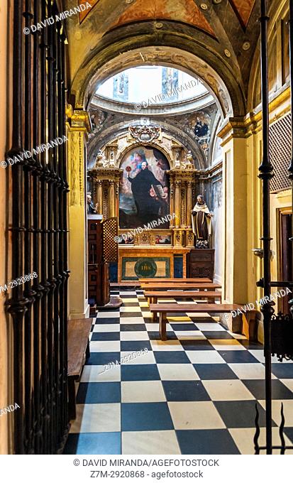 Capilla de San Ignacio de Loyola. Iglesia hospital de Nuestra Señora de la Misericordia (el Hospitalillo). Alcalá de Henares. Madrid