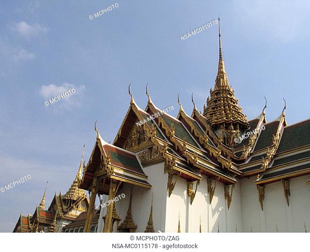 Asia, Thailand, Bangkok, King's Palace, Dusit-Throne hall, Detail