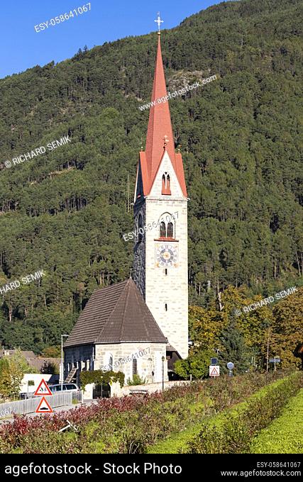 Church in Aica, South Tyrol, Italy