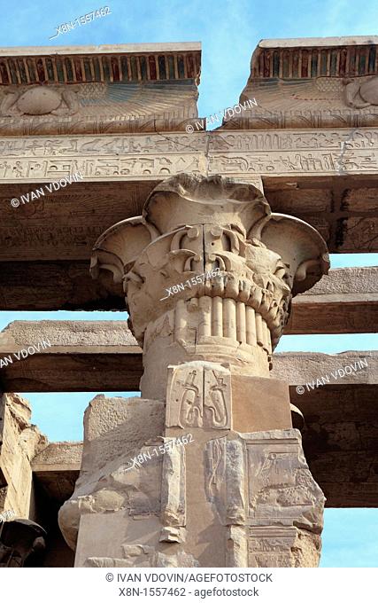 Sobek and Haroeris temple 2nd-1st century BC, Kom Ombo, Egypt