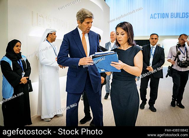 Annalena Baerbock (Alliance 90/The Greens), Federal Foreign Minister, meets John Kerry, the US President's special envoy for climate