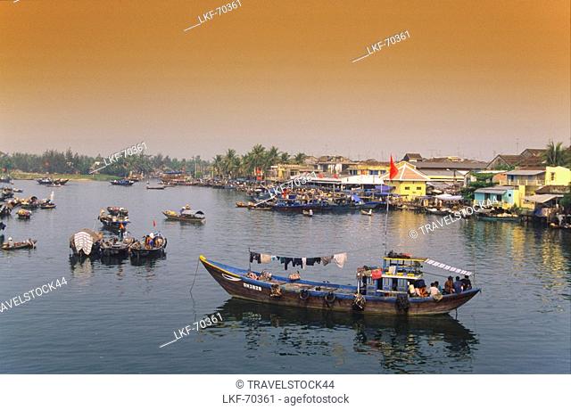 Floating Market, Mekong Delta, Vietnam