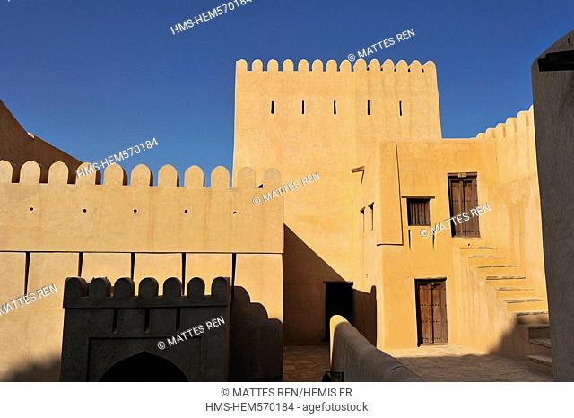 Sultanate of Oman, Al Dakhiliyah Region, Western Hajar Mountains, Nizwa, fort