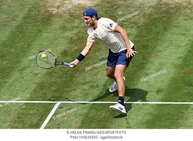 Lucas Pouille (FRA). GES / Tennis / ATP: MercedesCup, 15.06.2018 Tennis ATP: MercedesCup, Stuttgart, June 15, 2018 - | usage worldwide