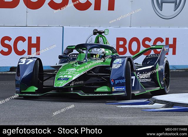 Nick Cassidy (aus) Envision Racing during the shakedown of the Rome stage of the ABB FIA Formula E World Championship.Roma (Italy), April 08th 2022