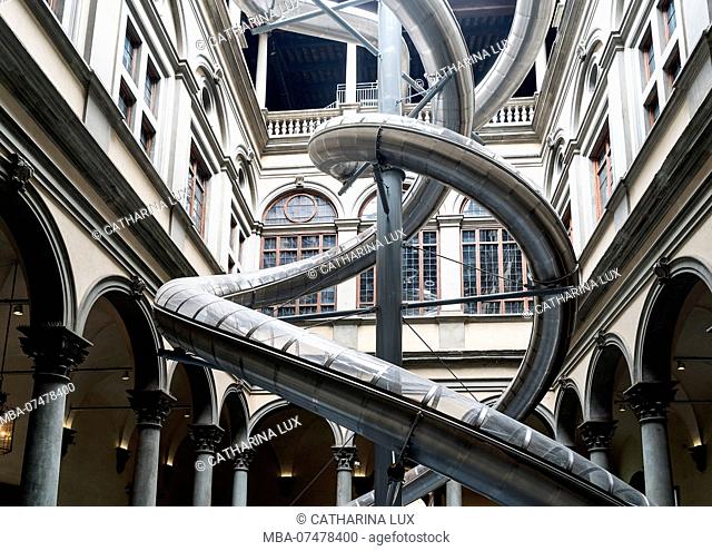Florence, Palazzo Strozzi, art project, installation 'The Florence Experiment'