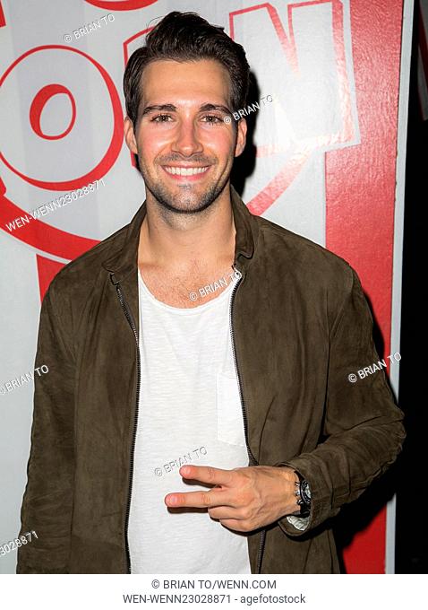 Celebrities attend after party on opening night of Sir Arthur Conan Doyle’s Sherlock Holmes at The Montalban Theatre. Featuring: James Maslow Where: Los Angeles