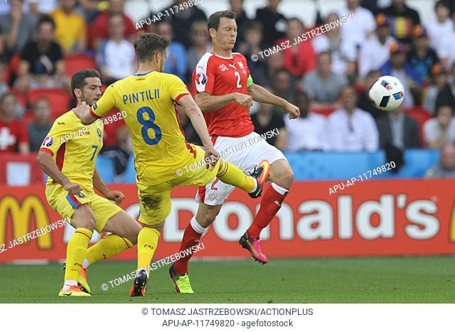 2016 European Football Championships Romania v Switzerland Jun 15th. 15.06.2016. Parc des Princes stadium, Paris, France