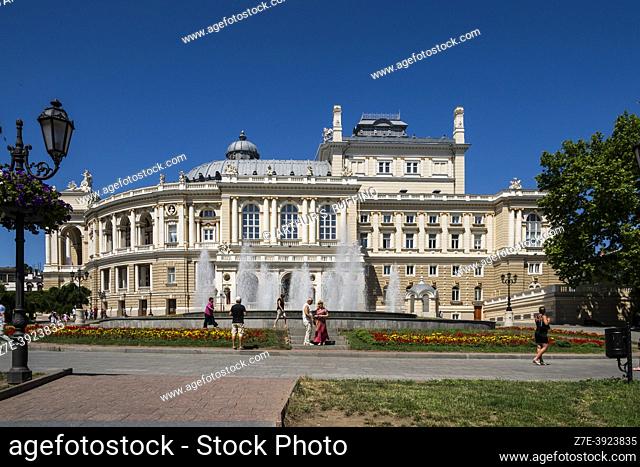 Odessa National Academic Theatre of Opera and Ballet. Odessa, Ukraine