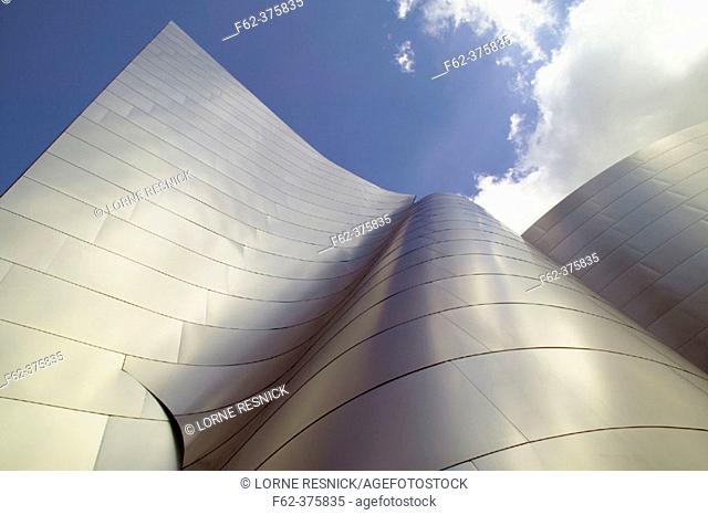 Walt Disney Concert Hall (1987-2003) by Frank Gehry. Los Angeles. USA