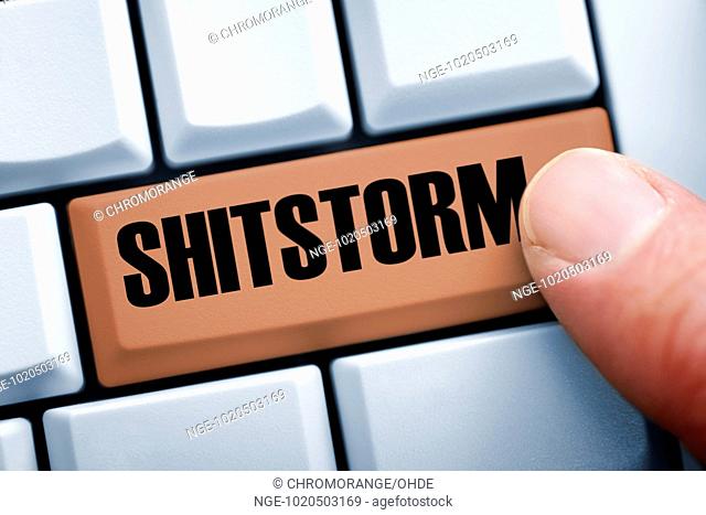Computer key, shitstorm