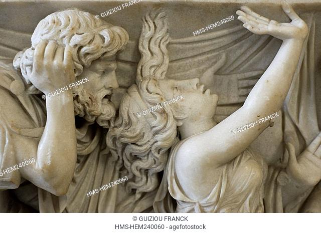 Germany, Berlin, Museum Island, listed as Wolrd Heritage by UNESCO, the Pergamon Museum Pergamonmuseum, collection of antique Greco-Roman fifth century BC