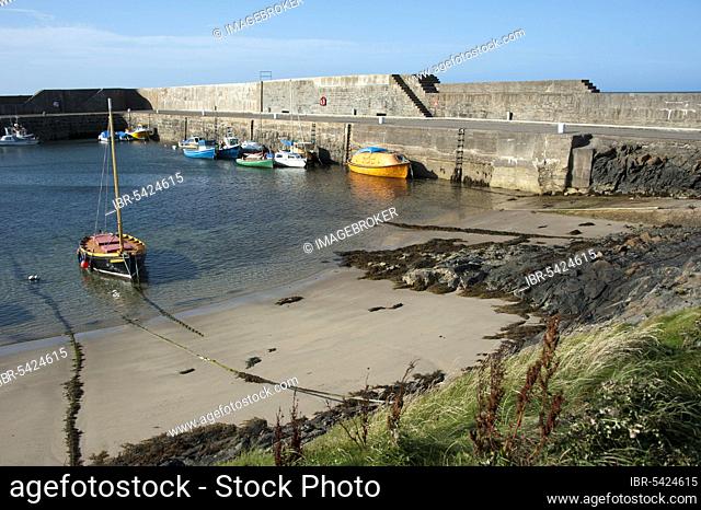 Harbour, Portsoy, Aberdeenshire, Scotland, United Kingdom, Europe
